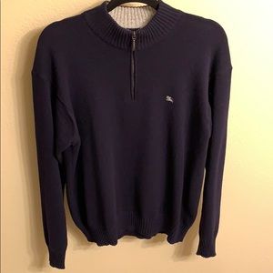 Burberry London 1/4 Zip Sweater